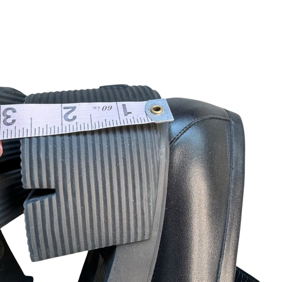 Stuart Weitzman Black Maverick SoHo loafers Chunky Platform 6 - Picture 9 of 12